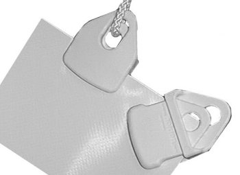 HoldOn Easy Clip - mini, blanc, 10 pièces/paquet